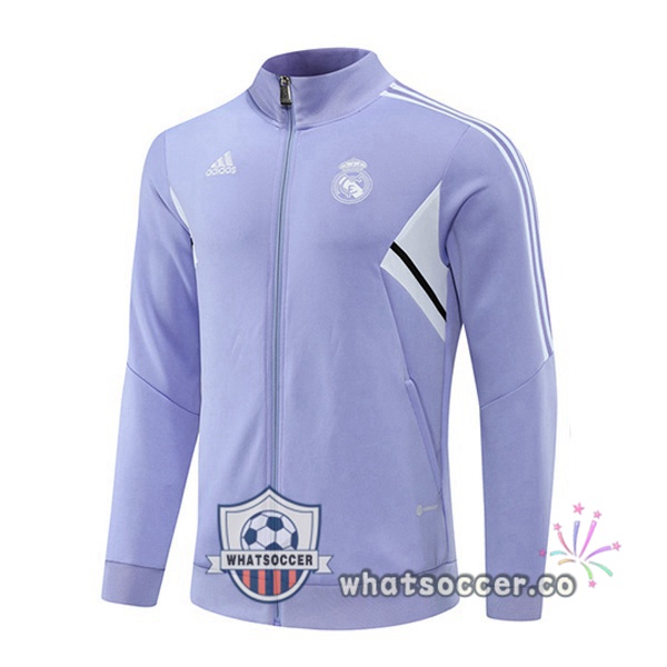Real Madrid Purple Soccer Jacket 2022-2023