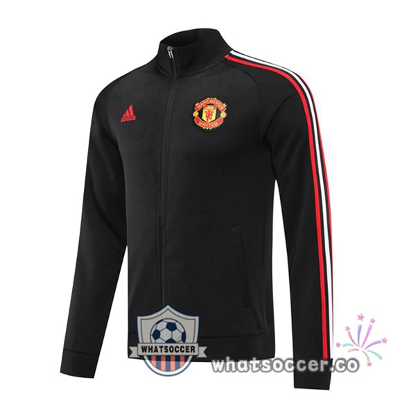 Manchester United Black Soccer Jacket 2022-2023