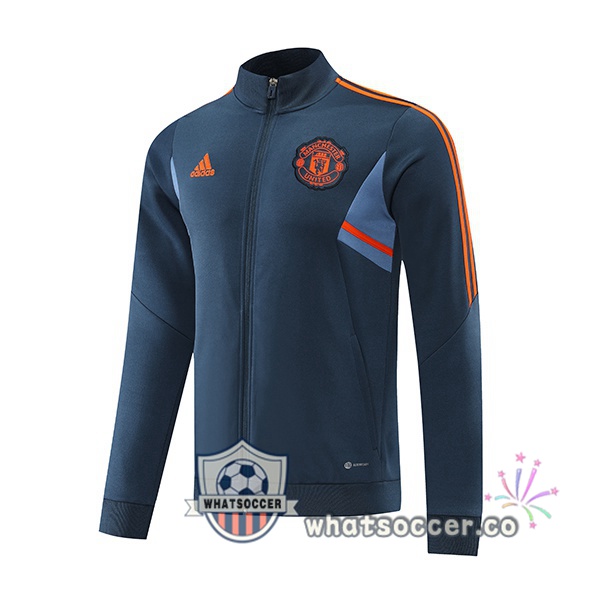 Manchester United Gray Soccer Jacket 2022-2023