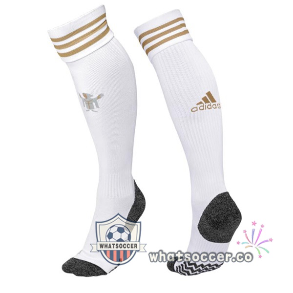 Bayern Munich Away Soccer Socks White 2022-2023