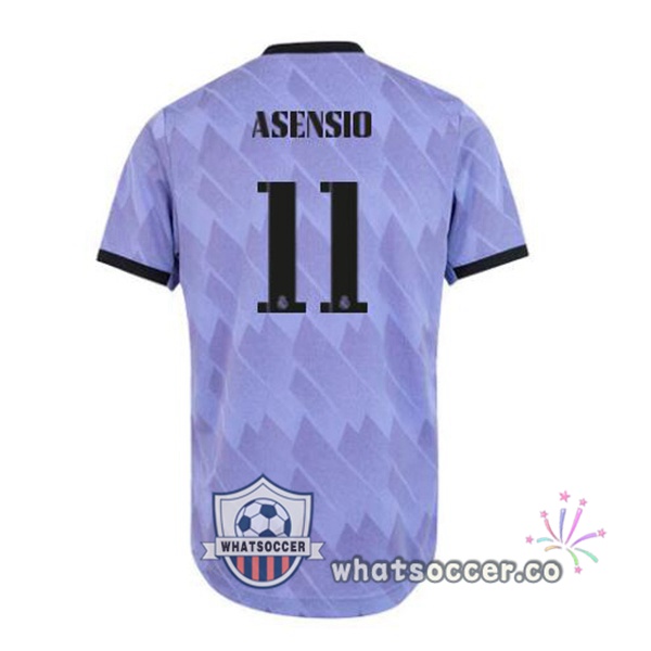 Real Madrid (Asensio 11) Away Soccer Jerseys Purple 2022-2023