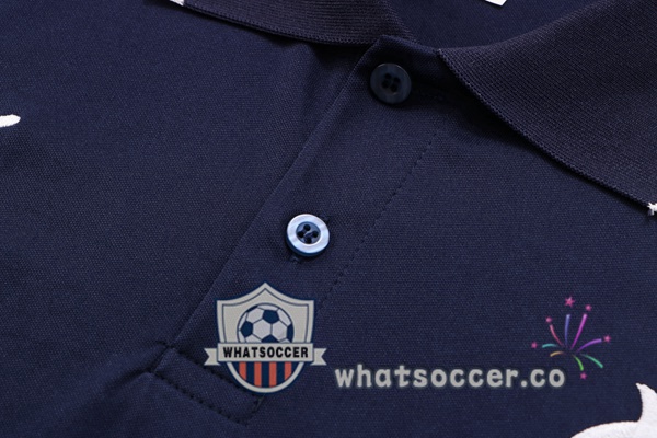 Training Polo Olympique de Marseille + Pants Blue Royal 2022-2023
