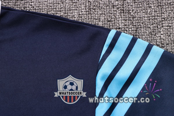 Training Polo Olympique de Marseille + Pants Blue Royal 2022-2023
