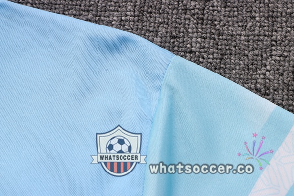 Training Polo Manchester City + Pants Blue 2022-2023