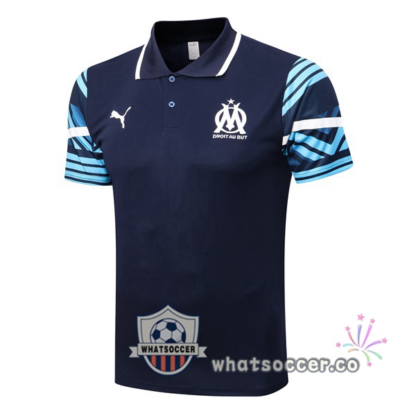 Training Polo Olympique de Marseille Blue Royal 2022-2023