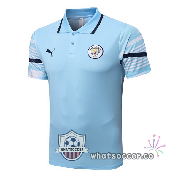 Training Polo Manchester City Blue 2022-2023