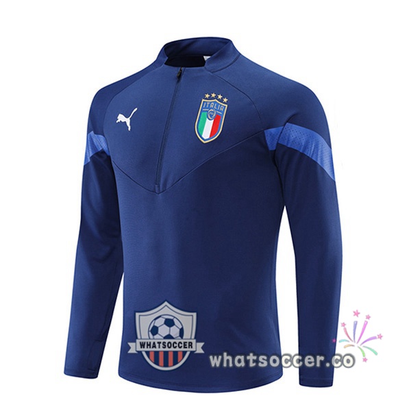 Italy Blue Royal Soccer Sweater 2022-2023