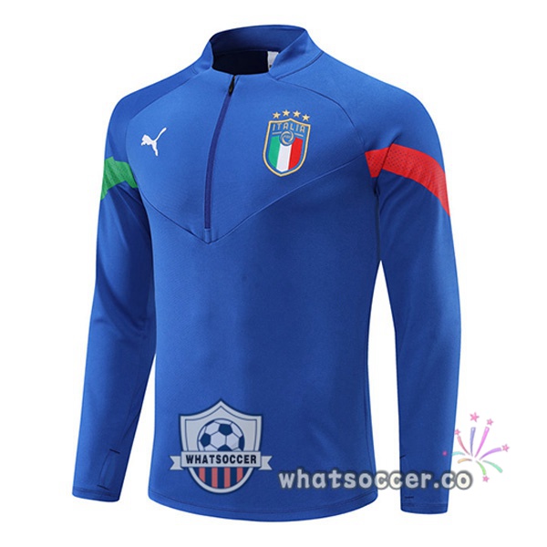 Italy Blue Soccer Sweater 2022-2023