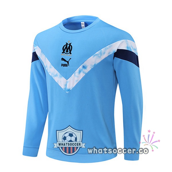 Olympique de Marseille Blue Soccer Sweater 2022-2023