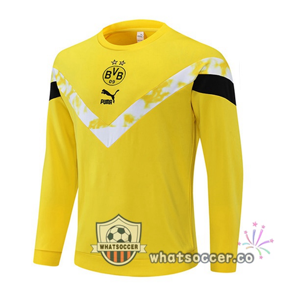 Dortmund BVB Yellow Soccer Sweater 2022-2023