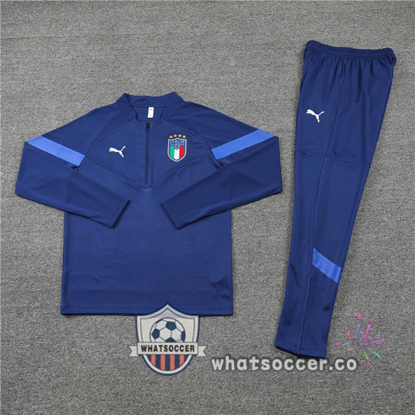 Italy Blue Royal Tracksuit 2022-2023