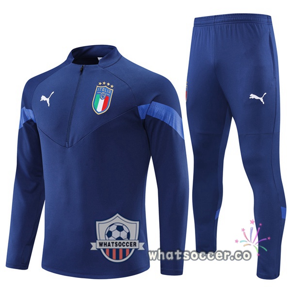Italy Blue Royal Tracksuit 2022-2023