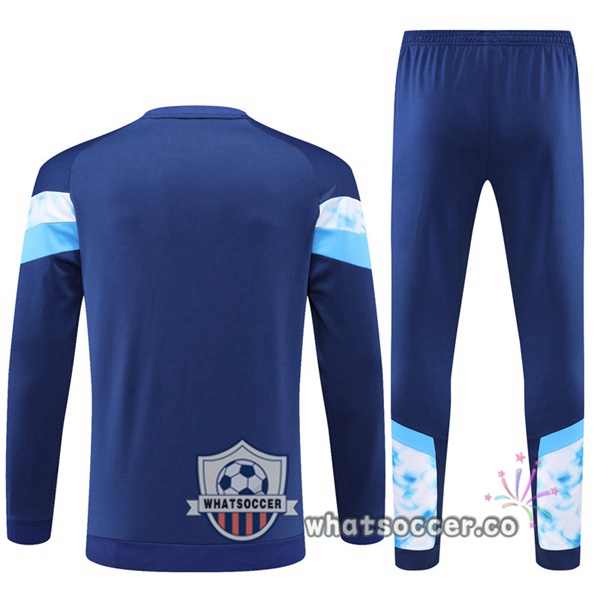 Olympique de Marseille Blue Tracksuit 2022-2023