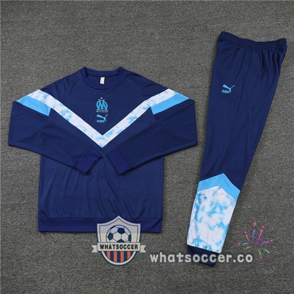 Olympique de Marseille Blue Tracksuit 2022-2023