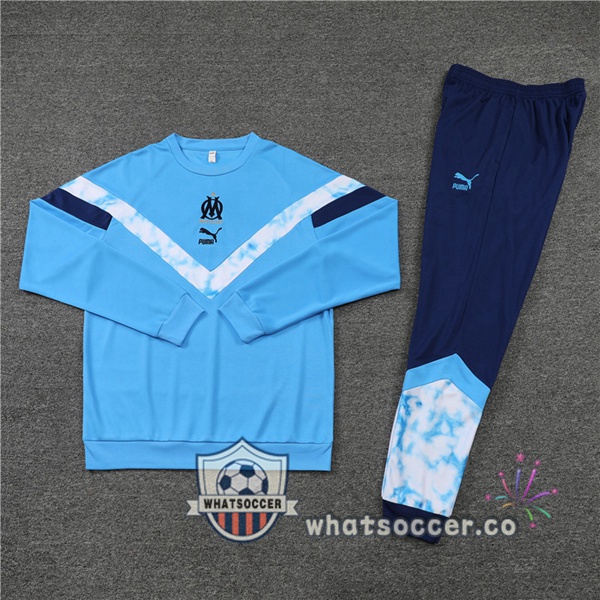Olympique de Marseille Blue Tracksuit 2022-2023