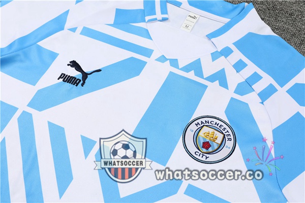 Manchester City Blue White Tracksuit 2022-2023