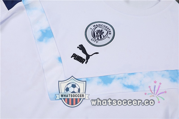 Manchester City White Tracksuit 2022-2023