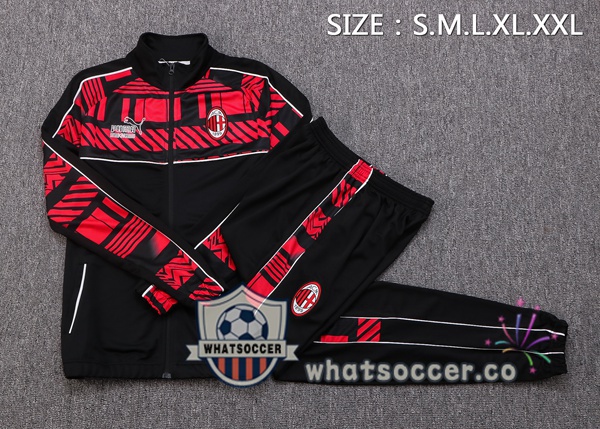 AC Milan Black Red Jacket 2022-2023