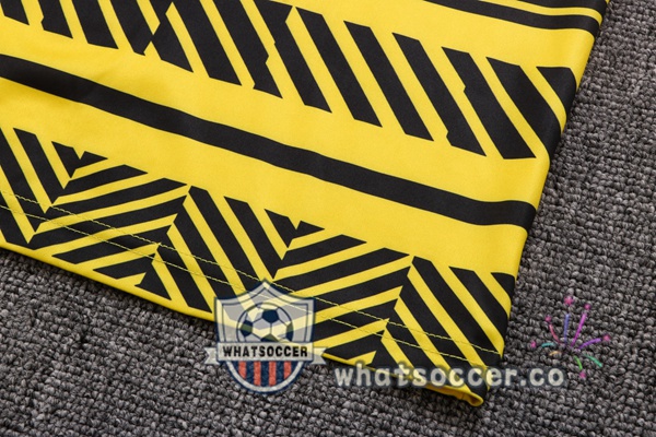 Dortmund BVB Training T-Shirts + Shorts Yellow 2022-2023