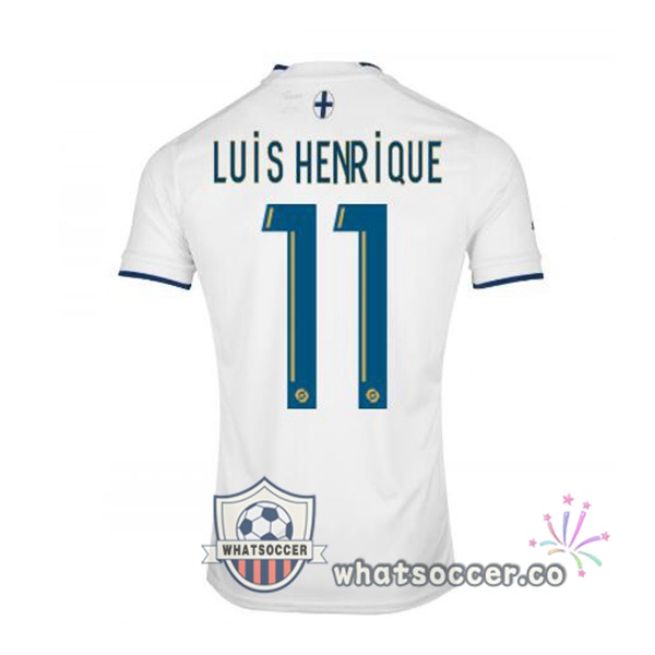 Olympique de Marseille (LUIS HENRIQUE 11) Home Soccer Jerseys White 2022-2023
