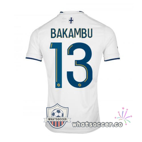 Olympique de Marseille (BAKAMBU 13) Home Soccer Jerseys White 2022-2023