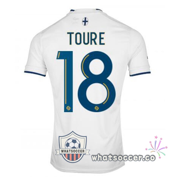 Olympique de Marseille (TOURE 18) Home Soccer Jerseys White 2022-2023
