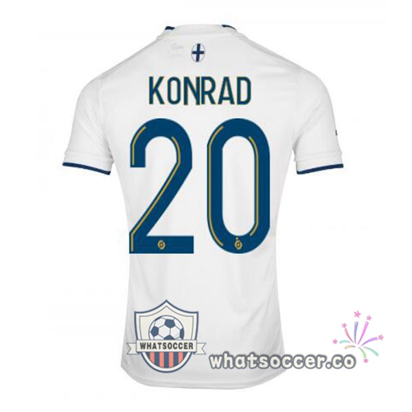 Olympique de Marseille (KONRAD 20) Home Soccer Jerseys White 2022-2023