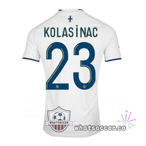 Olympique de Marseille (KOLASINAC 23) Home Soccer Jerseys White 2022-2023