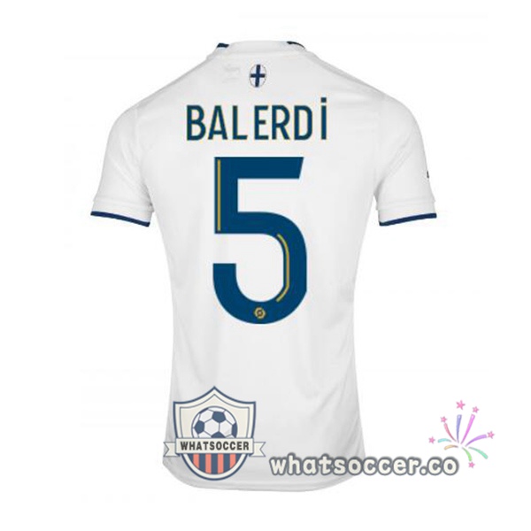 Olympique de Marseille (BALERDI 5) Home Soccer Jerseys White 2022-2023