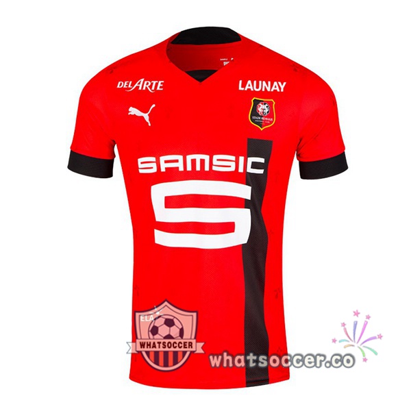 Stade de Reims Home Soccer Jerseys Red 2022-2023