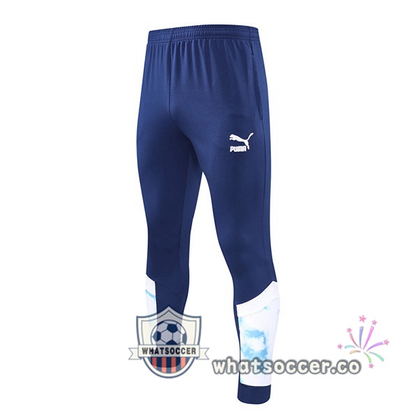 Manchester City Soccer Pants Blue Royal 2022-2023