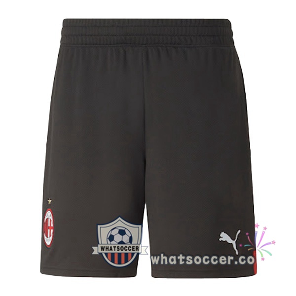 AC Milan Home Soccer Shorts Red 2022-2023