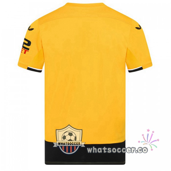 Wolves Home Soccer Jerseys Yellow 2022-2023