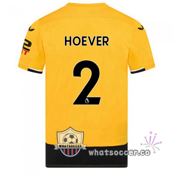 Wolves (HOEVER 2) Home Soccer Jerseys Yellow 2022-2023