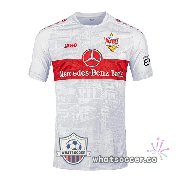 VfB Stuttgart Home Soccer Jerseys White 2022-2023