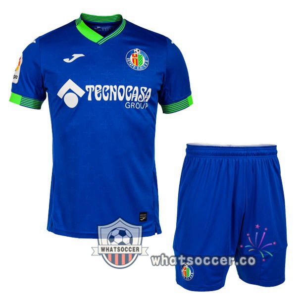 FC Getafe CF Kids Home Soccer Jerseys Blue 2022-2023