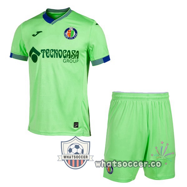 FC Getafe CF Kids Third Soccer Jerseys Green 2022-2023