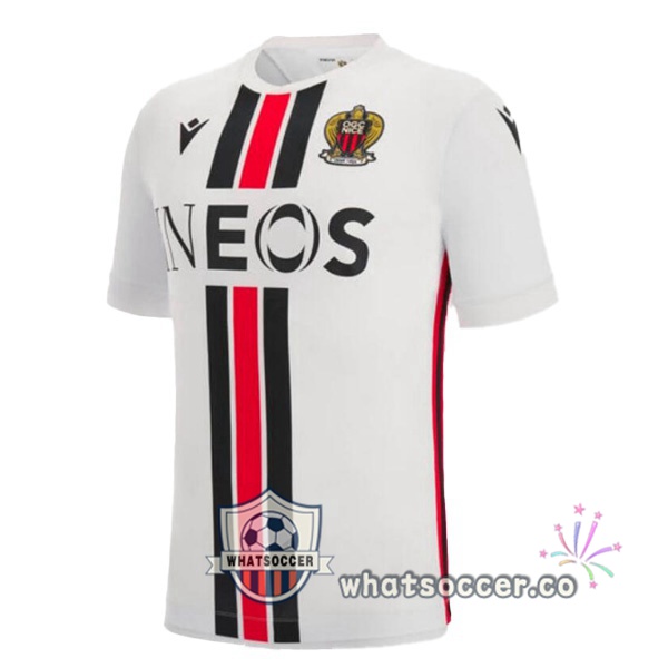 OGC Nice Home Soccer Jerseys White 2022-2023