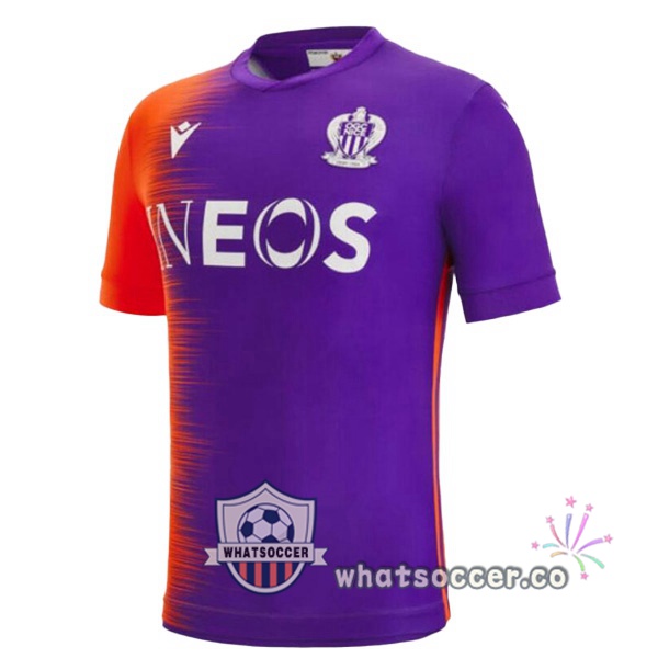 OGC Nice Home Soccer Jerseys Purple 2022-2023
