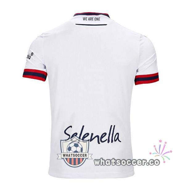 Bologna Away Soccer Jerseys White 2022-2023