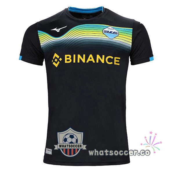 SS Lazio Away Soccer Jerseys Black 2022-2023