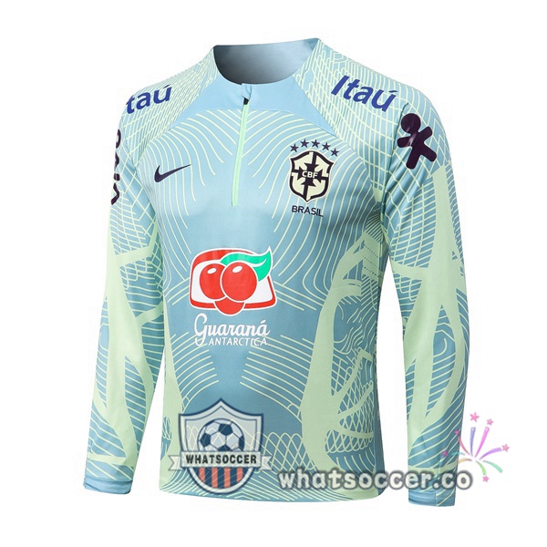 Brazil Green Soccer Sweater 2022-2023