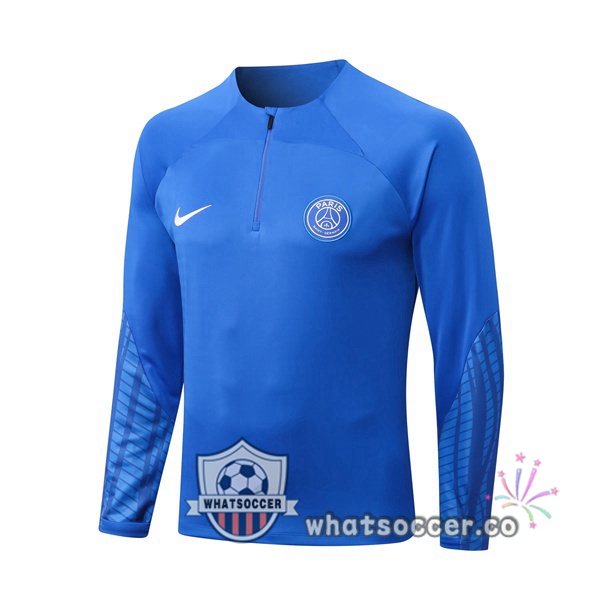 Paris PSG Blue Soccer Sweater 2022-2023