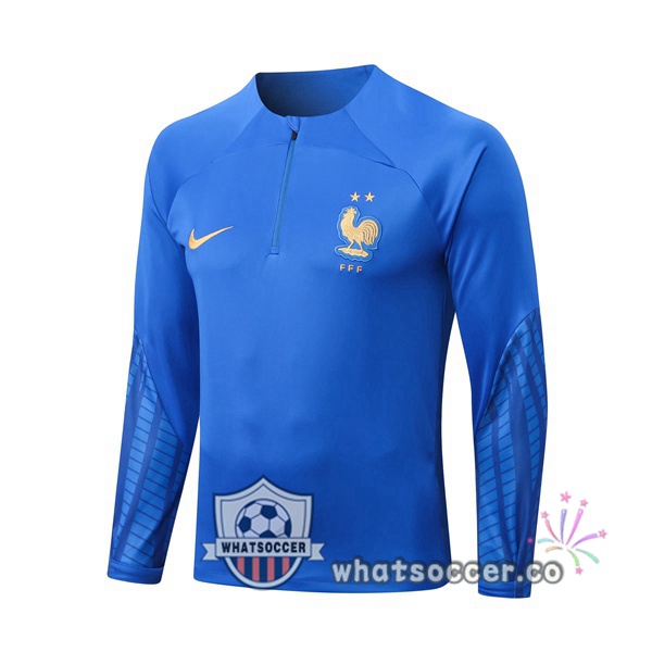 France Blue Soccer Sweater 2022-2023
