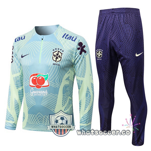 Brazil Green Tracksuit 2022-2023