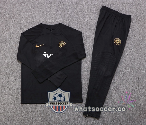 FC Chelsea Black Tracksuit 2022-2023