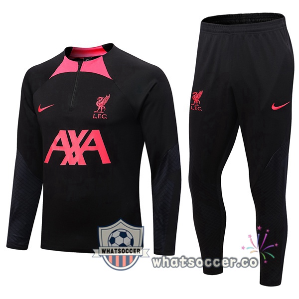 FC Liverpool Black Tracksuit 2022-2023