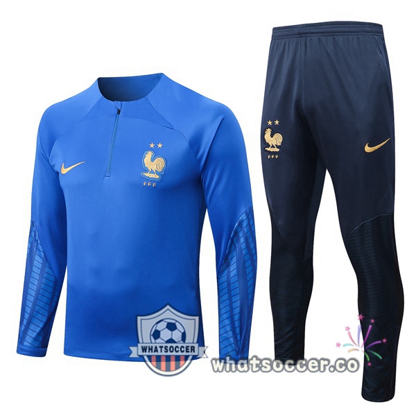 France Blue Tracksuit 2022-2023