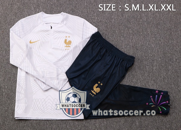 France White Tracksuit 2022-2023