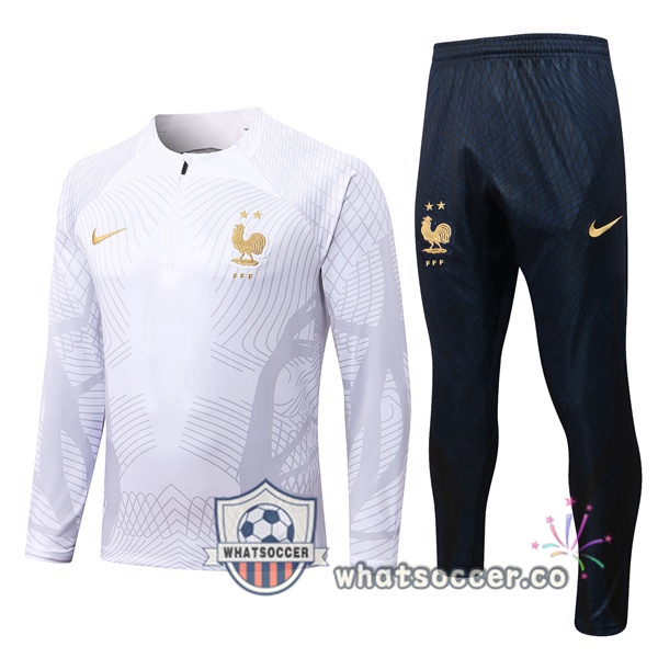 France White Tracksuit 2022-2023